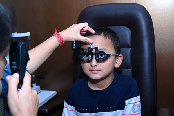 Ikshana Eye Clinic Pediatric Retinoscopy